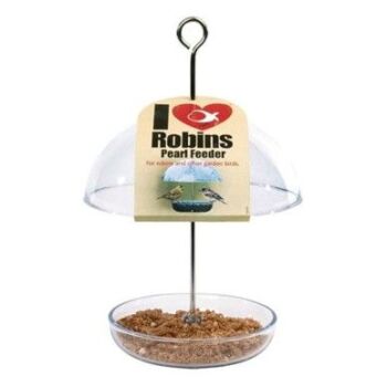 How about an I Love Robins Pearl Feeder?