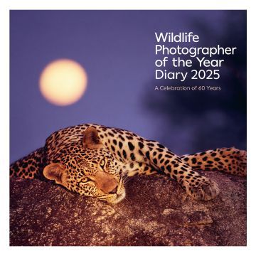 This is the Wildlife Photographer of the Year Desk Diary 2025