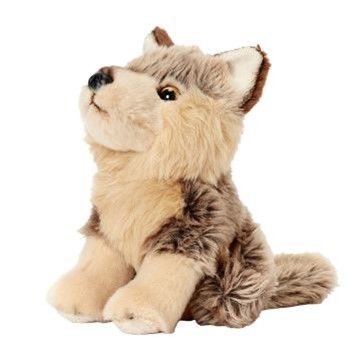 The Natural History Museum has a couple of soft toy wolves, including this one