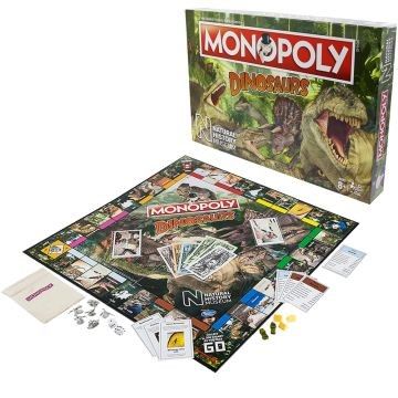 There's a Monopoly Dinosaurs Board Game