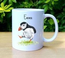 What about a Personalised Puffin Mug?
