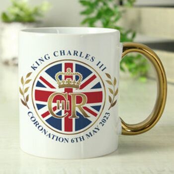 Not on the High Street has a number of King Charles III's mugs including this one.