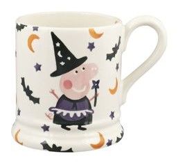 This is the Peppa & George Halloween 1/2 Pint Mug