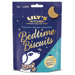 There are Christmas Bedtime Biscuits for dogs