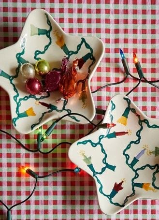 How about this Fairy Lights Small Star Plate?