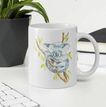 This Kola The Koala Ceramic Mug is available from Not on the High Street