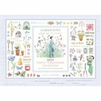 There's this very pretty Judith Glover, Garden Days A4 Family Organiser 2025