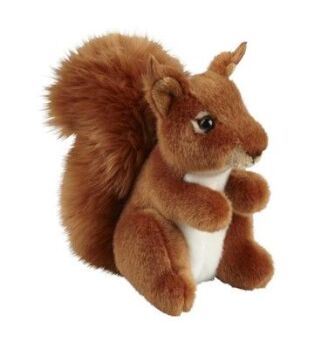 This Red Squirrel Soft Toy is from the Natural History Museum