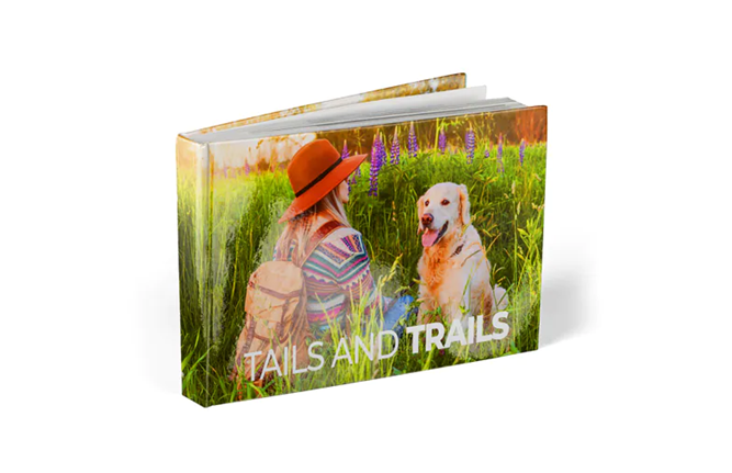 Make a photo book of your beloved pet and all your times together.