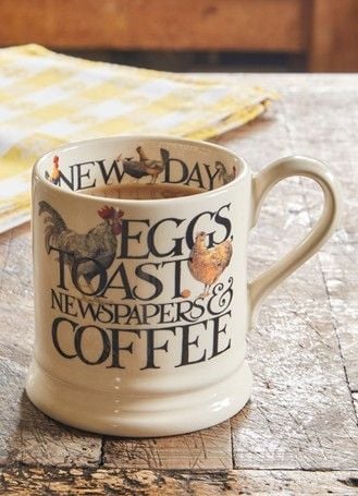 There's the Rise & Shine Eggs & Toast 1/2 Pint Mug