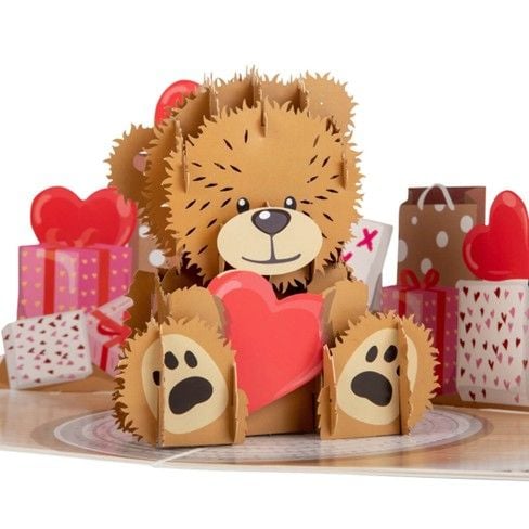 This is a Love Bear Pop Up Card for £8.33