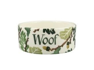 This is the Personalised Oak Small Pet Bowl