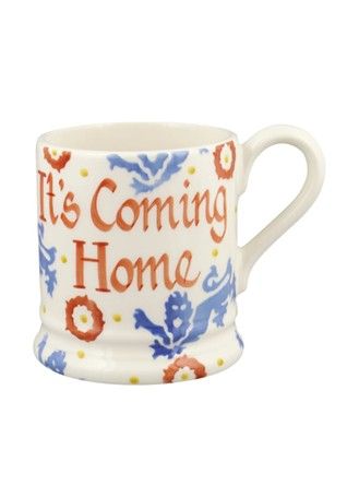 Emma Bridgewater has this Personalised England Football 1/2 Pint Mug