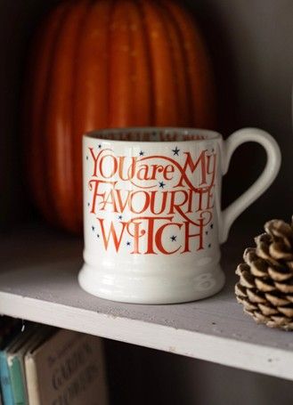 This is the Halloween Toast Favourite Witch 1/2 Pint Mug