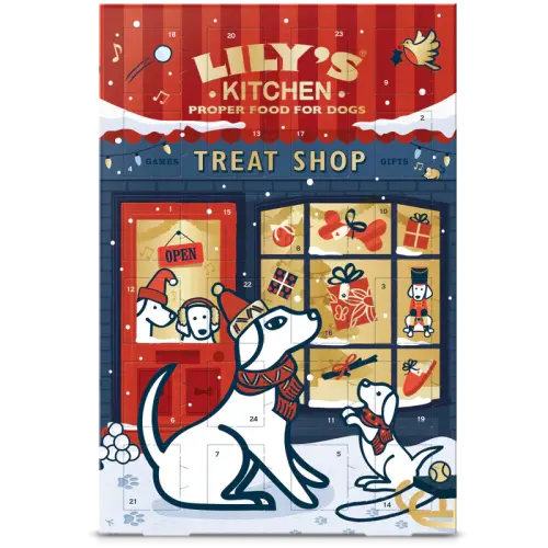 Fetch more information about this Advent Calendar for Dogs from Lily's Kitchen