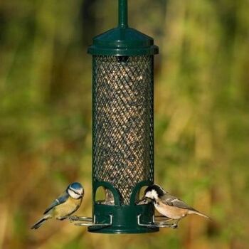 Garden Wildlife Direct say that this Brome Squirrel Buster Mini Seed Feeder is 100% squirrel proof.