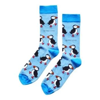 For puffin lovers, there's the Save the Puffin Bamboo Socks For puffin lovers, there's the Save the Puffin Bamboo Socks