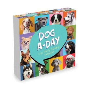 There's a Dog a Day Desk Calendar 2027 