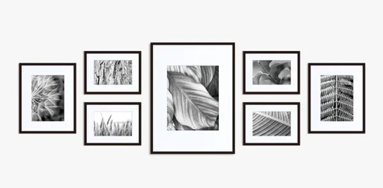 This Nielsen Set of 7 Photo Frames is available from Dunhelm This Nielsen Set of 7 Photo Frames is available from Dunhelm