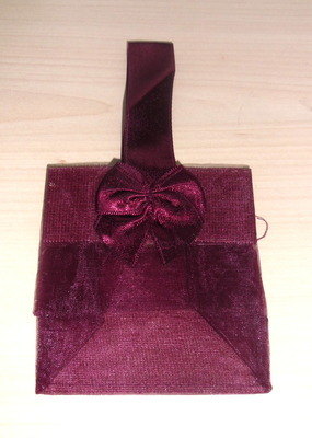 WINE ORGANZA TOTE BAG (bag only)