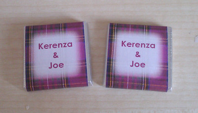 PURPLE TARTAN - mini 4.5g favour