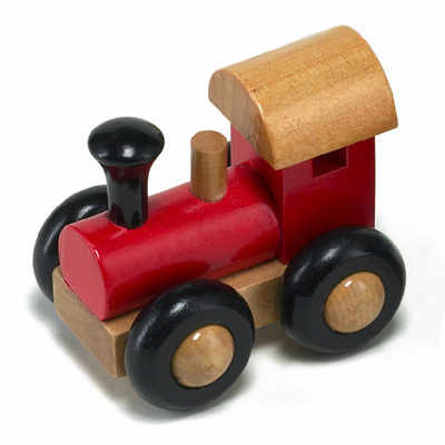 Small red train