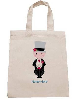 PAGEBOY personalised cotton party bag (no contents included)