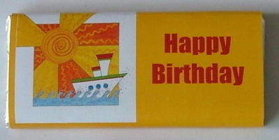 BOAT - large chocolate bar 40g