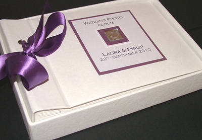 LEVEN (PURPLE) personalised photo album
