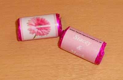PALE PINK GERBERA - love hearts (2 sizes)