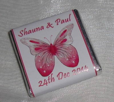 BUTTERFLY (RED) - mini 4.5g favour