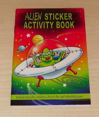 ALIEN activity book