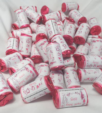PINK BORDER love heart pile PINK BORDER love heart pile