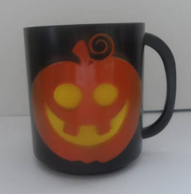 PUMPKIN plastic halloween mug