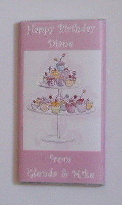 CUPCAKES - large chocolate bar 40g