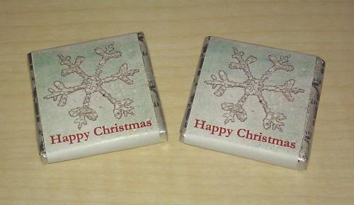 SNOWFLAKE - mini 4.5g chocolate bar