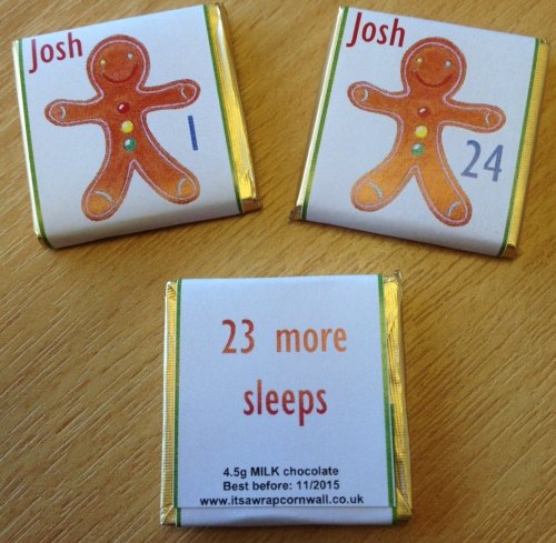 GINGERBREAD - mini 4.5g chocolate bar
