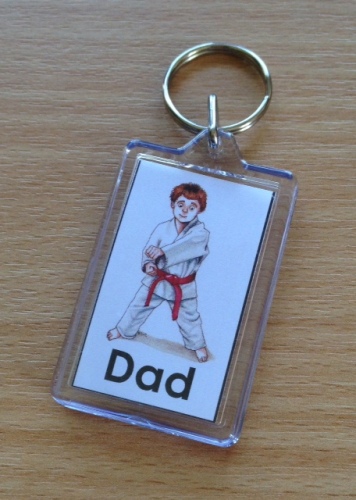 MARTIAL ARTS keyring
