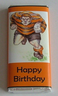 RUGBY - large chocolate bar 40g