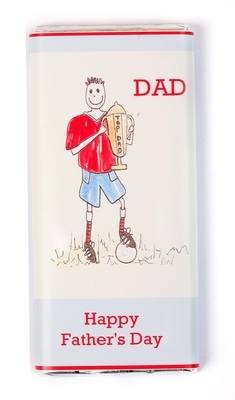 TOP DAD - large chocolate bar 40g