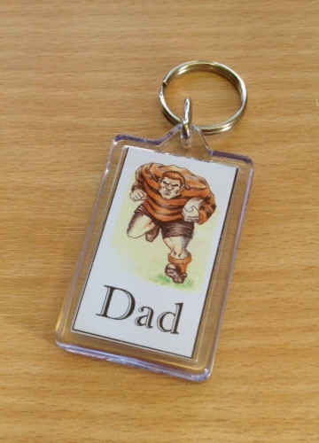 RUGBY keyring