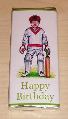 CRICKET - large chocolate bar 40g