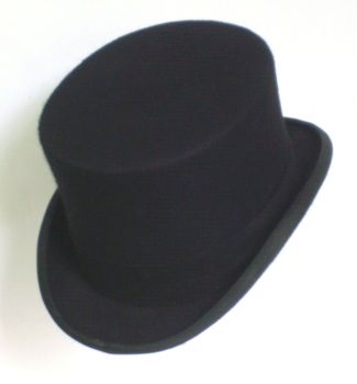Christy's of London Black Wool Top Hat