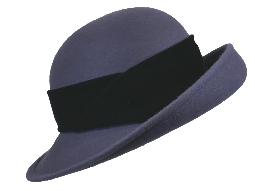 Whiteley Woolfelt hat in Charcoal 137/924
