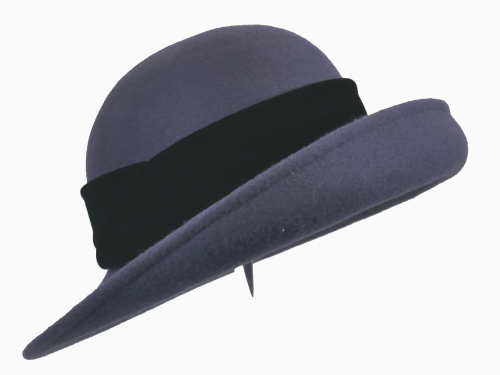 Whiteley Woolfelt hat in Charcoal 137/924