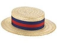 Lightweight British made Boater with Guards band