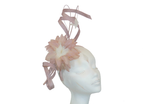 Heather and Ivory Fascinator JB757