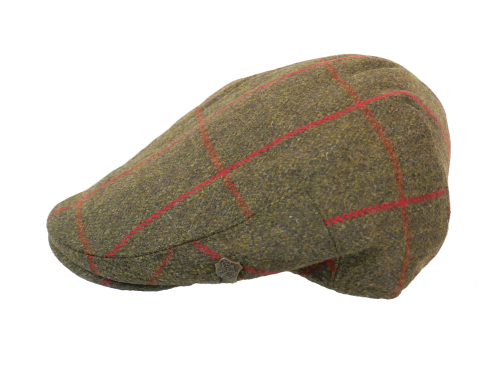 Failsworth Gamekeeper Cap in showerproof tweed