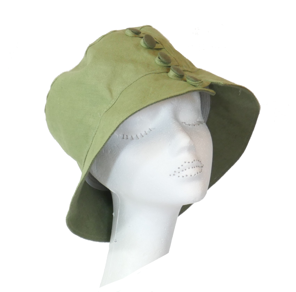 Olive Linen Sunhat Jane R4751