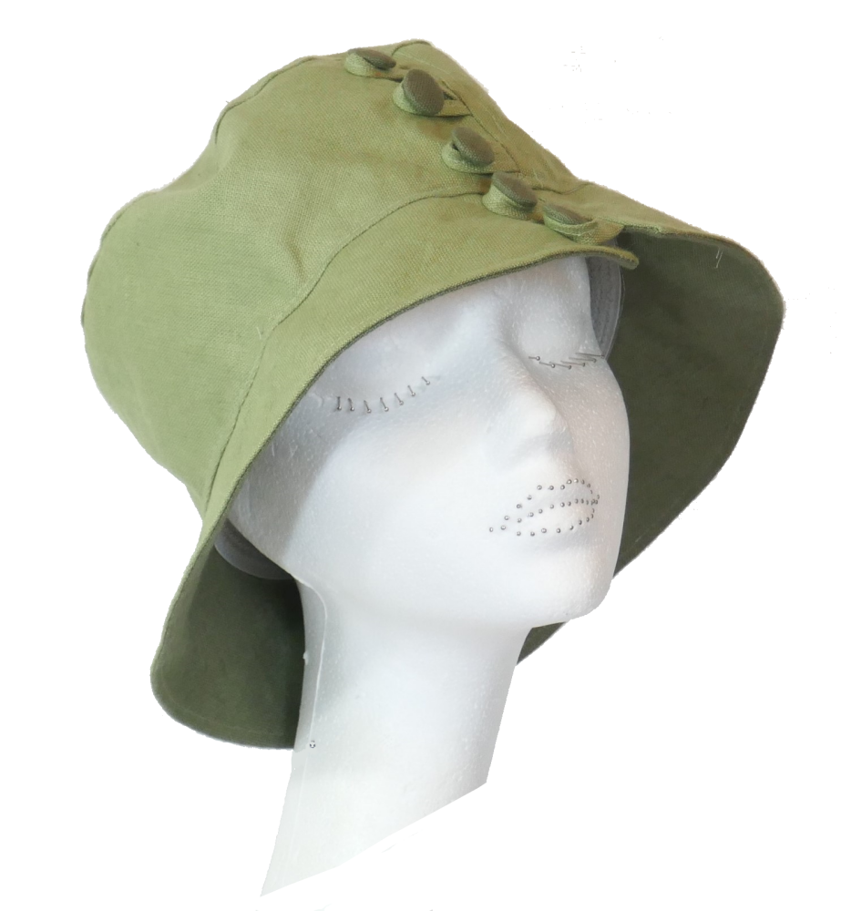 Olive Linen Sunhat Jane R4751